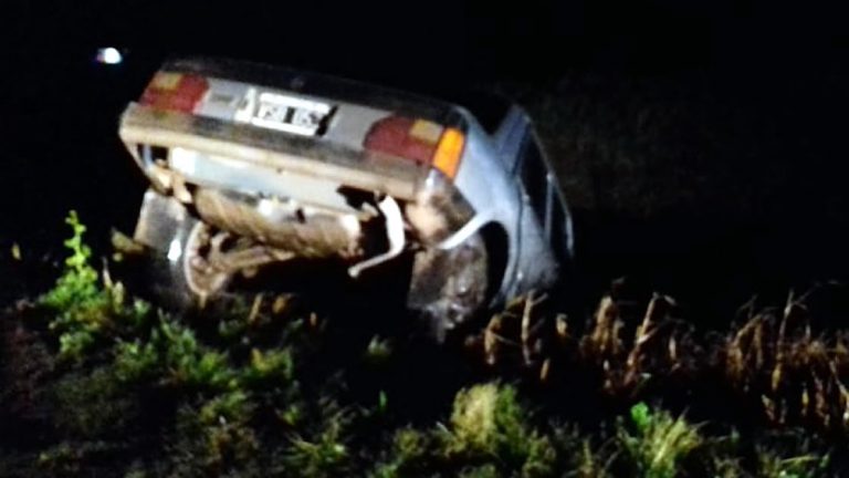 Brinkmann: Automovilista accidentado en ruta 17