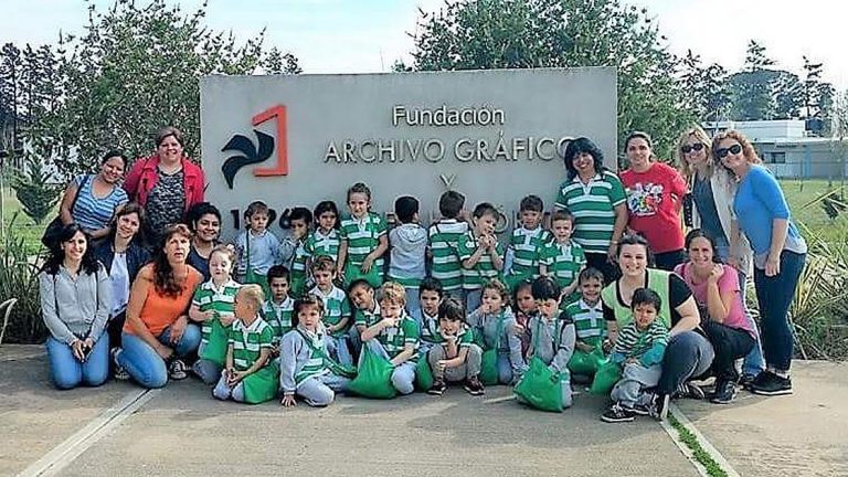 Niños del Jardín «José B. Iturraspe» conocieron el Monte nativo didáctico