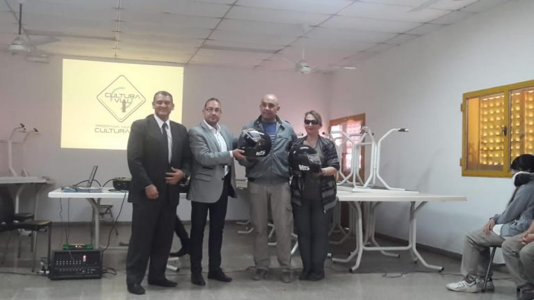 Alumnos del IPEM 222 participaron de una charla sobre seguridad vial