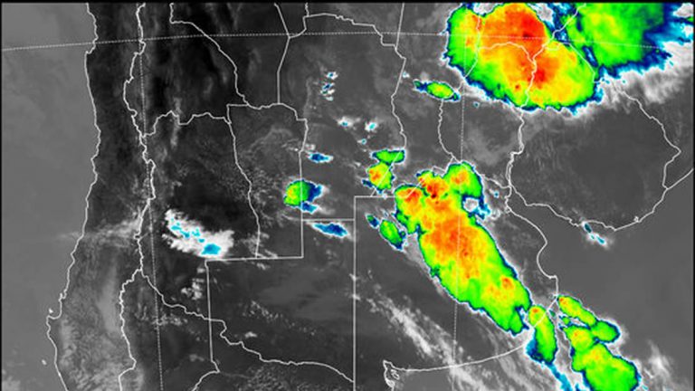 Alerta por tormentas fuertes para centro y este de Córdoba