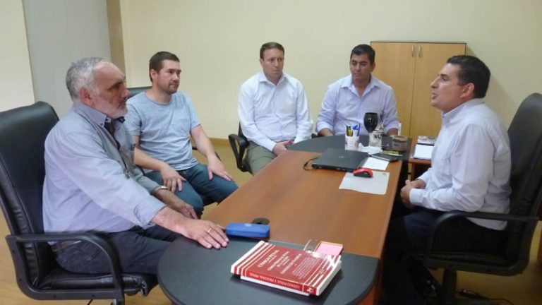 La Delegación Local de la Policía Federal recibió al intendente de Balnearia