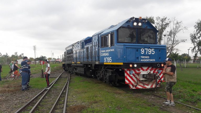 Descarriló tren en barrio La Milka