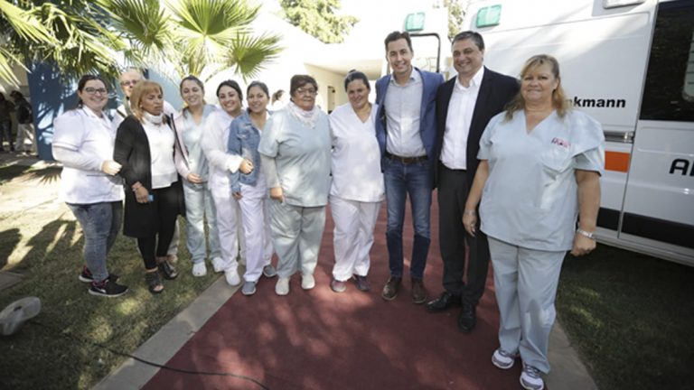 La Provincia invierte en equipamiento de salud para el departamento San Justo