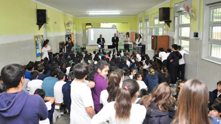 Comenzaron las charlas de Seguridad Vial del 2019