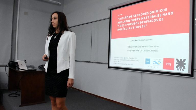 Docente de UTN recibió su título de Doctora en Ingeniera Química