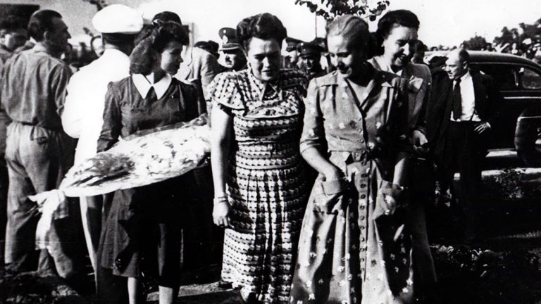 Evita en la ciudad: «Mis queridos descamisados de San Francisco»