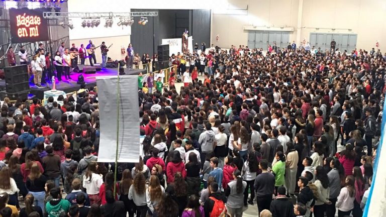 El grito «Hágase en mí» de 1.600 jóvenes quedó para la historia