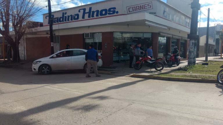 Accidente con daños materiales sobre Av. Urquiza