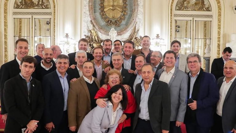 Bría y Cravero en Casa Rosada