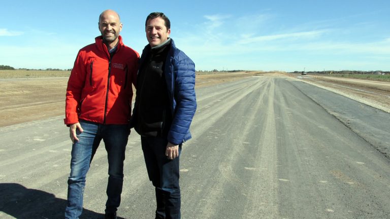 Arroyito: Cravero recibió al Ministro de Transporte de la Nación