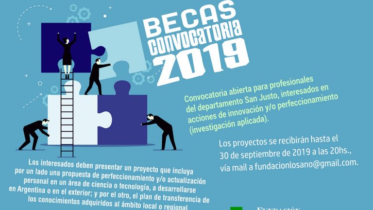 Se reciben proyectos para el programa de becas de la Fundación Nicolás Losano