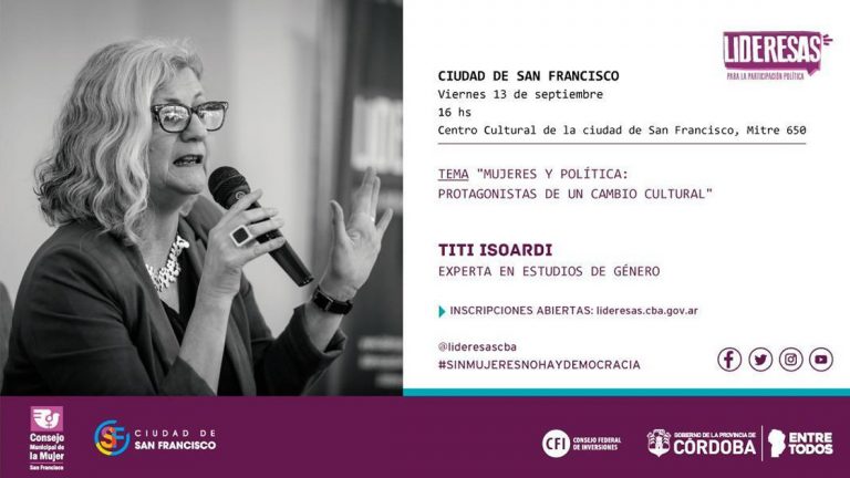 Se llevará a cabo un taller sobre «Mujeres y Política»