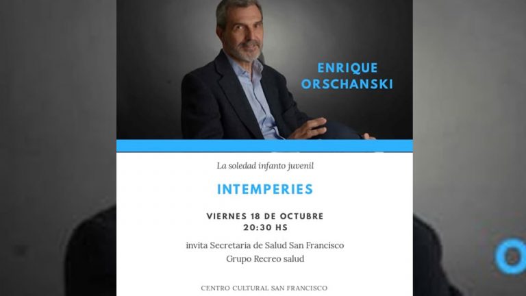 El pediatra Enrique Orchanski disertará en la ciudad