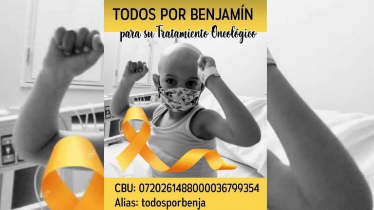 Benja necesita la ayuda de todos