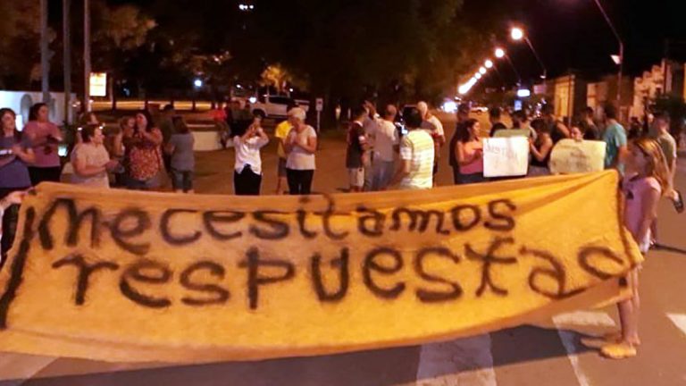 Altos de Chipión: Se movilizaron por falta de cumplimiento de la Mutual
