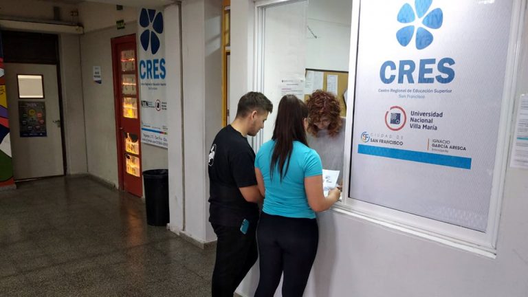 Inscripciones abiertas para las carreras universitarias públicas y gratuitas del CRES