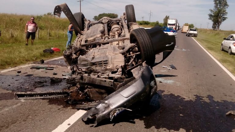 Ruta 19: Múltiple accidente con 5 heridos