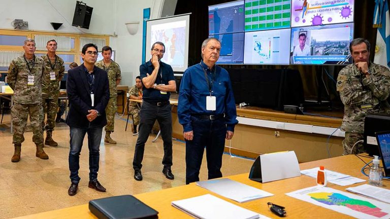 La Provincia cuenta con un Centro de Operaciones de Emergencias (C.O.E.)