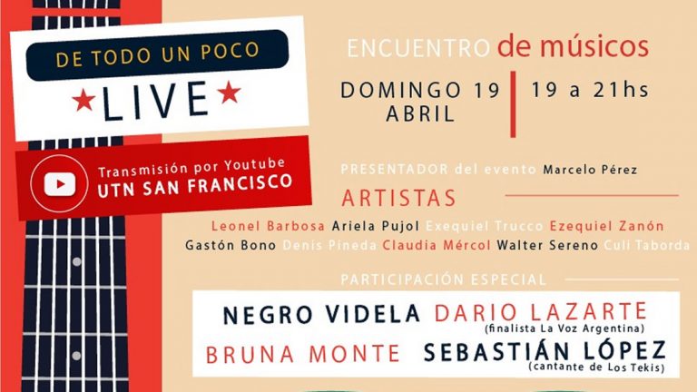 UTN: Crece la expectativa por el Encuentro de Músicos Virtual