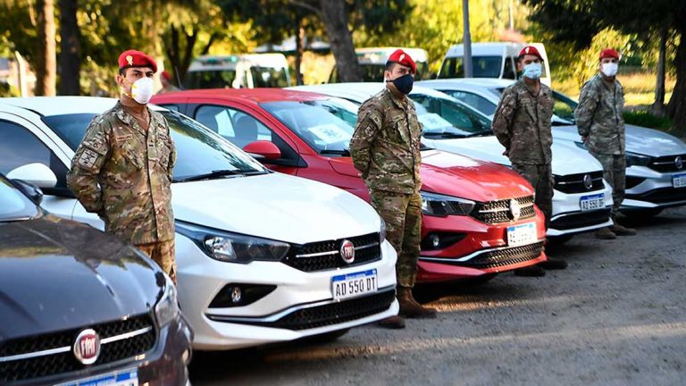 Fiat aportó 14 vehículos para el COE