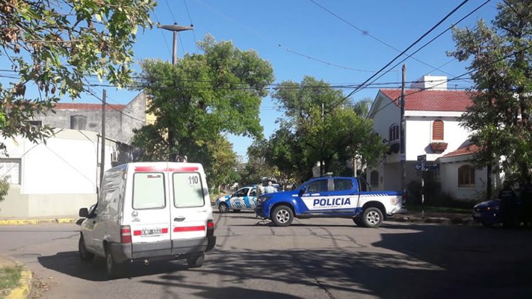 Coronavirus: Operativo sanitario en la vivienda del primer infectado