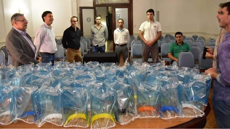Escuelas técnicas entregaron más de 11 mil máscaras de protección