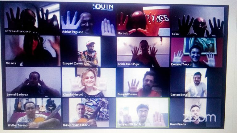 Se realizó con éxito el Encuentro de Músicos Virtual de UTN