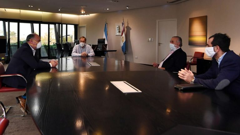 Schiaretti recibió a representantes del sector comercial