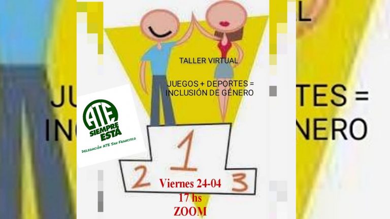 Taller Virtual Juegos + Deportes = Inclusión de Género