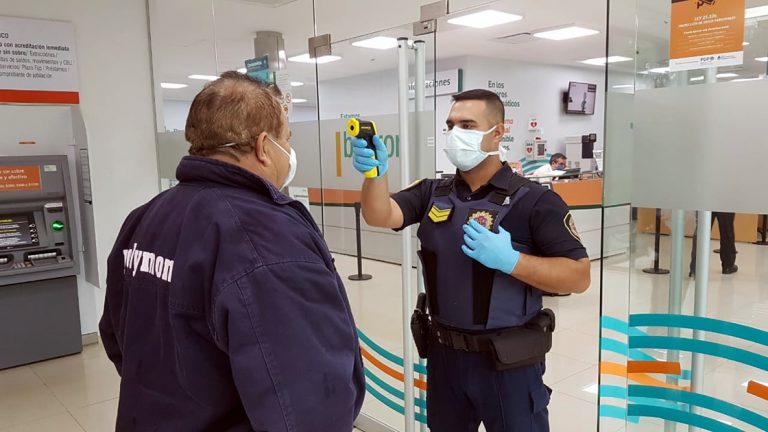 Actividad reducida en la ciudad