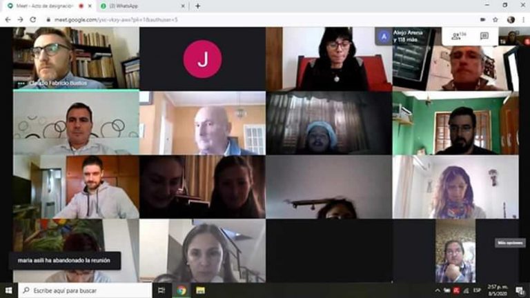 Por primera vez, la FCA-UNC designó abanderado y escoltas de manera virtual