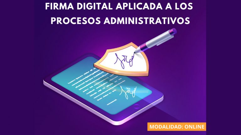 UTN inscribe a un curso sobre la firma digital aplicada a los procesos administrativos