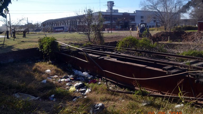 La Comisión Pro Riel buscan salvar tramo importante de la Estación Mitre