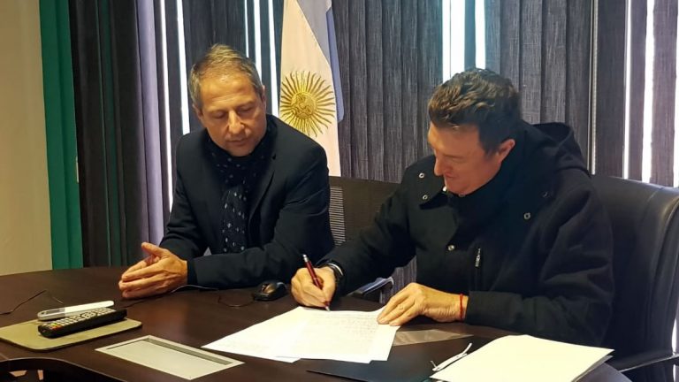 García Aresca firmó un convenio de colaboración institucional para el control de prisiones domiciliaria