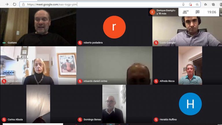 La CCE mantuvo una reunión online con Gustavo Grobocopatel