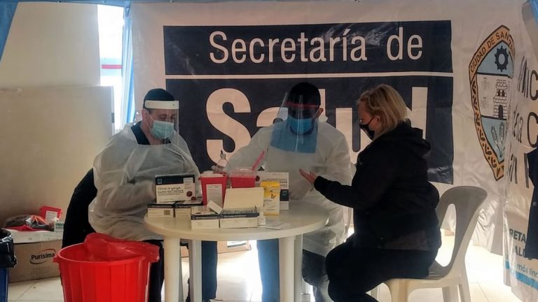 El municipio adquirió test rápidos para detectar Covid-19