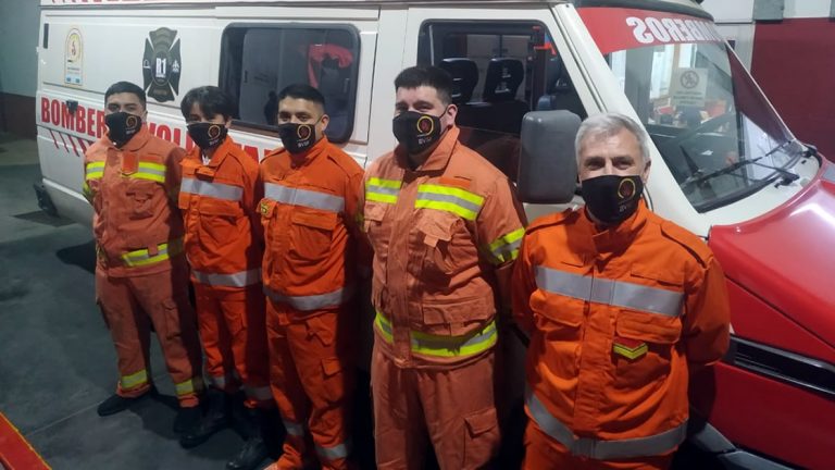 Una dotación de Bomberos de San Francisco partió a combatir los incendios de las sierras