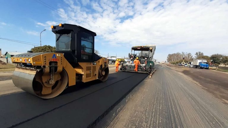 El Ministerio de Obras Públicas reactivó los trabajos en la Ruta Nacional Nº 158