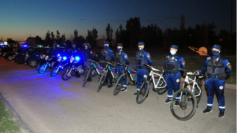 Durante el fin de semana, continuaron los controles en la ciudad