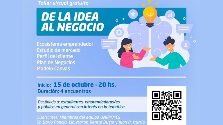 De la idea al negocio: Nueva capacitación virtual para emprendedores