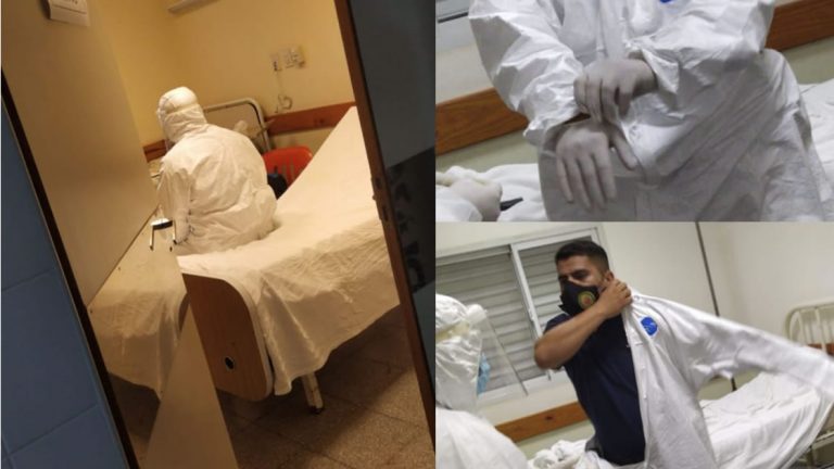 Arroyito: Personal policial debió intervenir en el Hospital