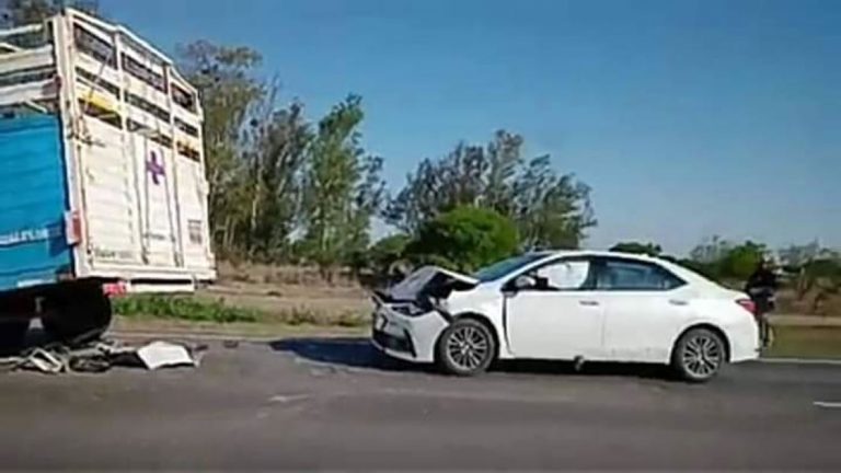 Pozo del Molle: Accidente de tránsito con lesionados
