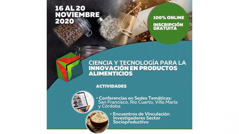 La UTN será sede del PreCongreso Internacional de Ciencia y Tecnología de los Alimentos