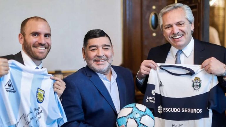 Alberto Fernández: “Diego era Argentina en el mundo y nunca le vamos a poder pagar tanta alegría”