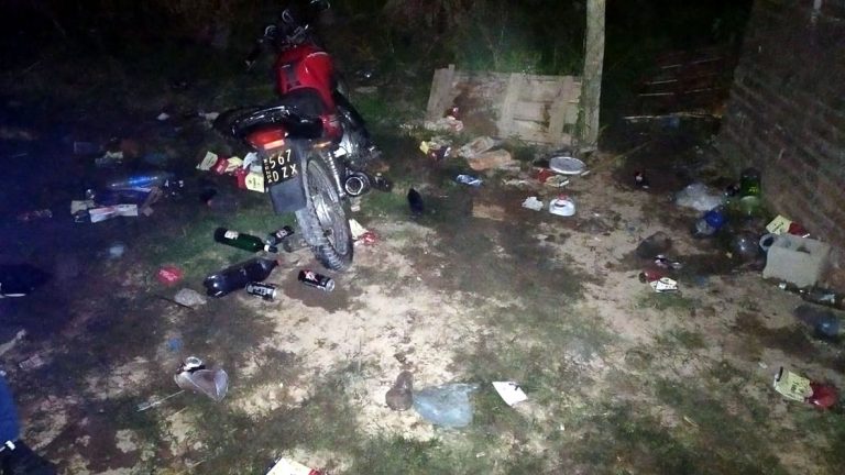 La Milka: Desarticulan fiesta clandestina con 300 personas