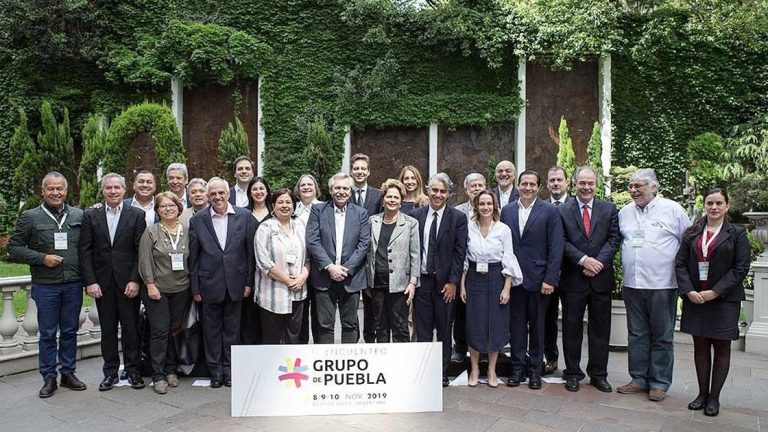 El Grupo de Puebla denunció persecuciones contra líderes progresistas