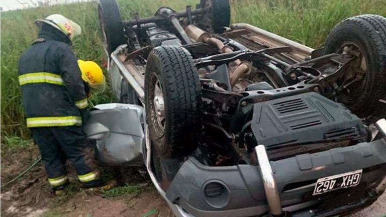 Brinkmann: Accidente en zona rural con un lesionado
