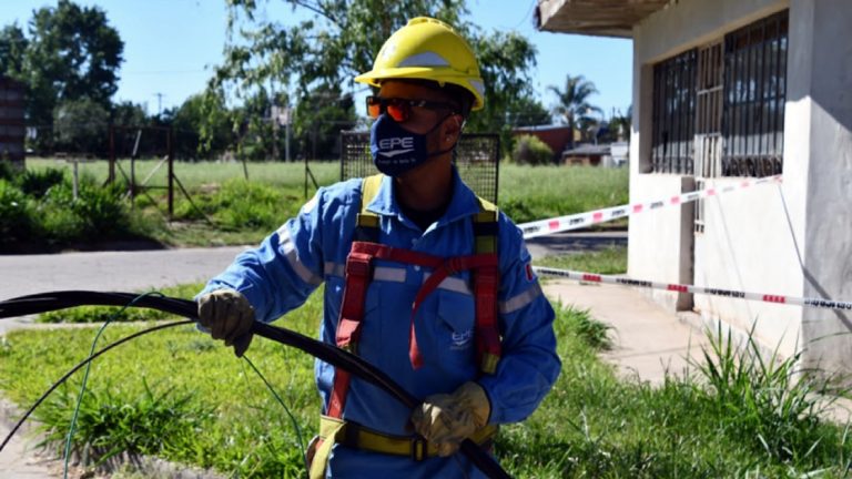 Se realizaron obras eléctricas para mejorar el servicio en Frontera