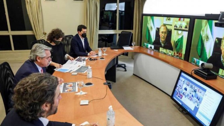 Rebrote: ante el aumento de contagios, Fernández se reunió con gobernadores