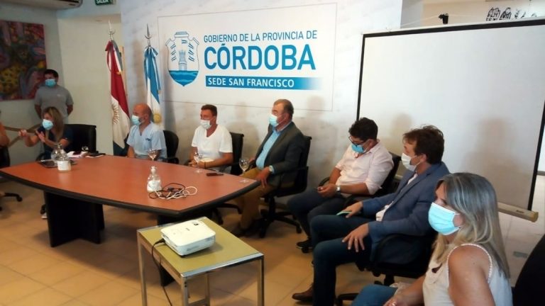 García Aresca recibió a referentes del Ministerio de Salud